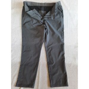 Jack Archer Charcoal Zip Pants Mens 35 Polyester Comfort Fit On The Go Athletic